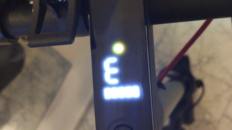 Error e10 patinete eléctrico