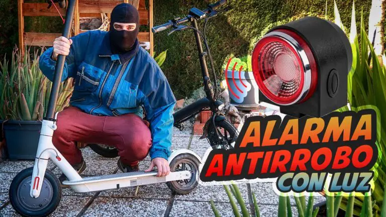 Alarma para patinete eléctrico