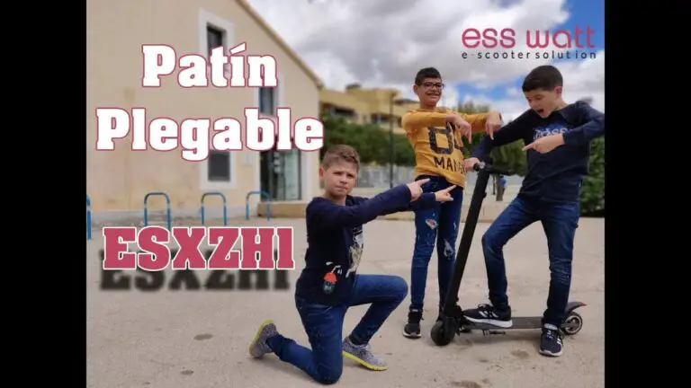 Patinete eléctrico ess watt