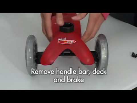 Cambiar freno patinete micro
