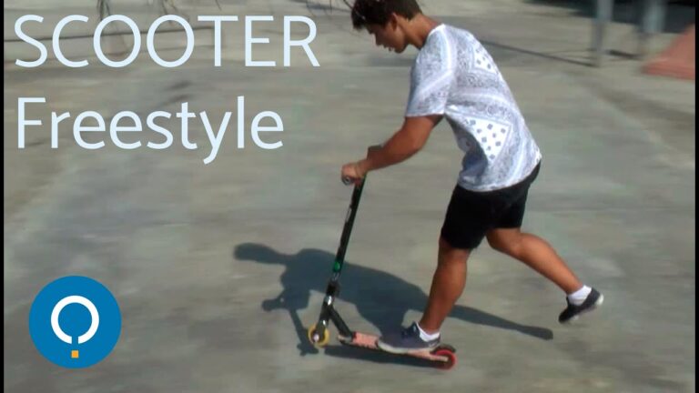 Patinete freestyle niño 10 años