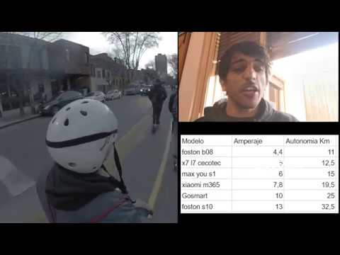 Cuantos km de autonomia tiene un patinete electrico