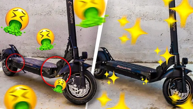 Se puede lavar un patinete electrico