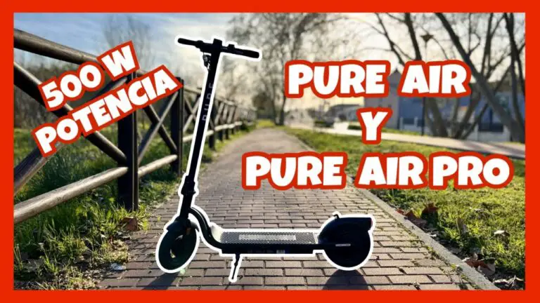 Patinete eléctrico pure air