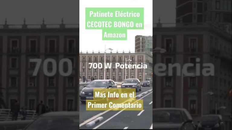 Patinete eléctrico cecotec amazon